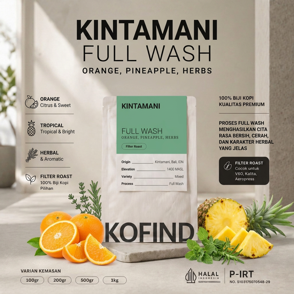 Kintamani Bali Full Wash 