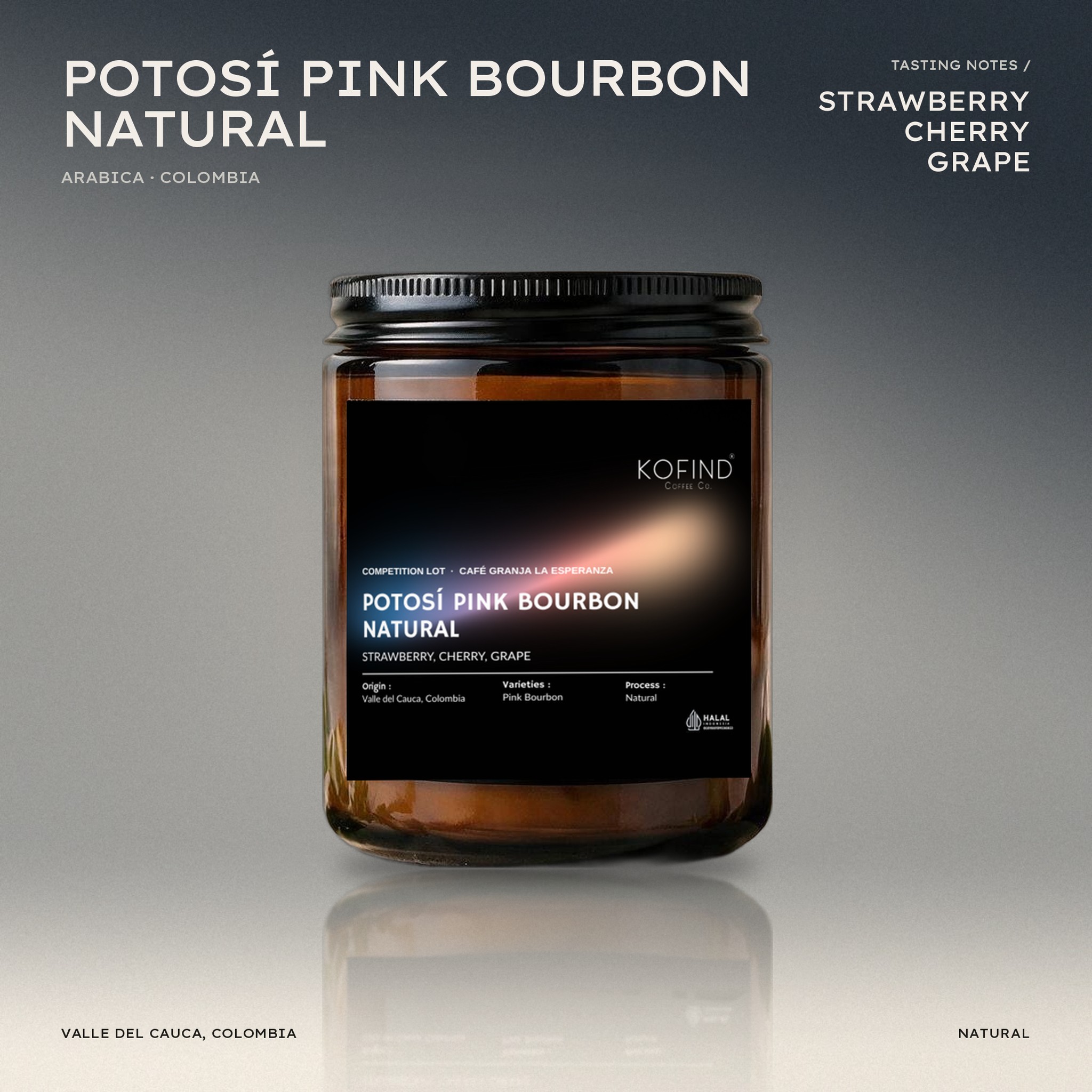 Potosí Pink Bourbon Natural