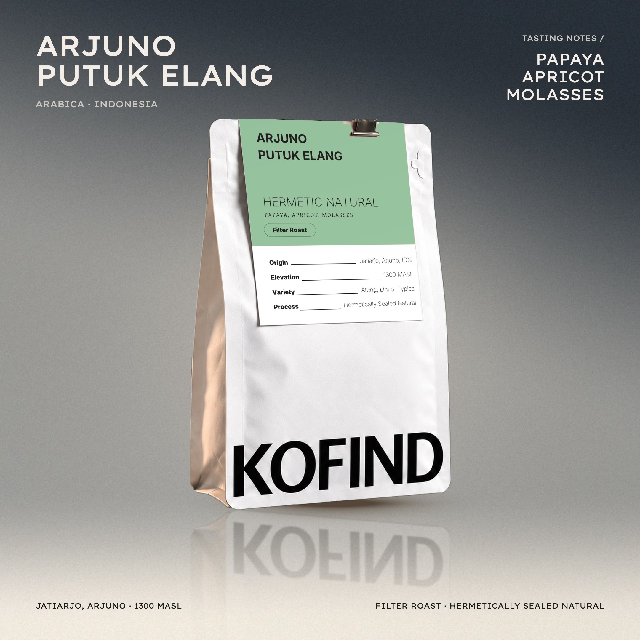 Arjuno Putuk Elang Hermetic Natural
