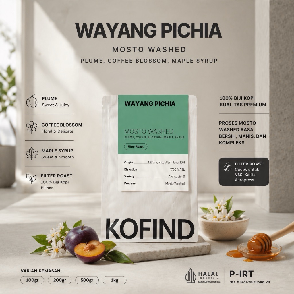 Wayang Pichia Mosto Washed 