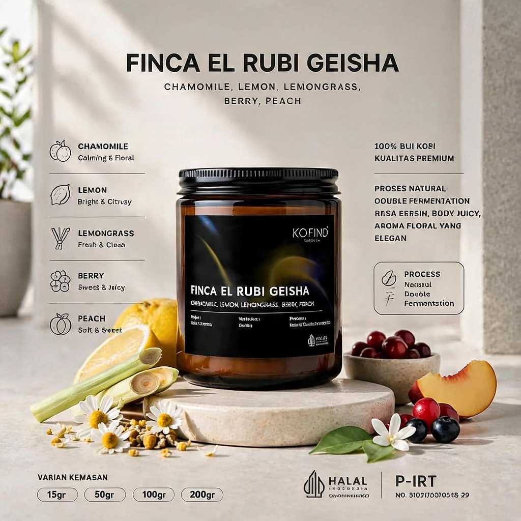 Colombia Finca El Rubi  Geisha