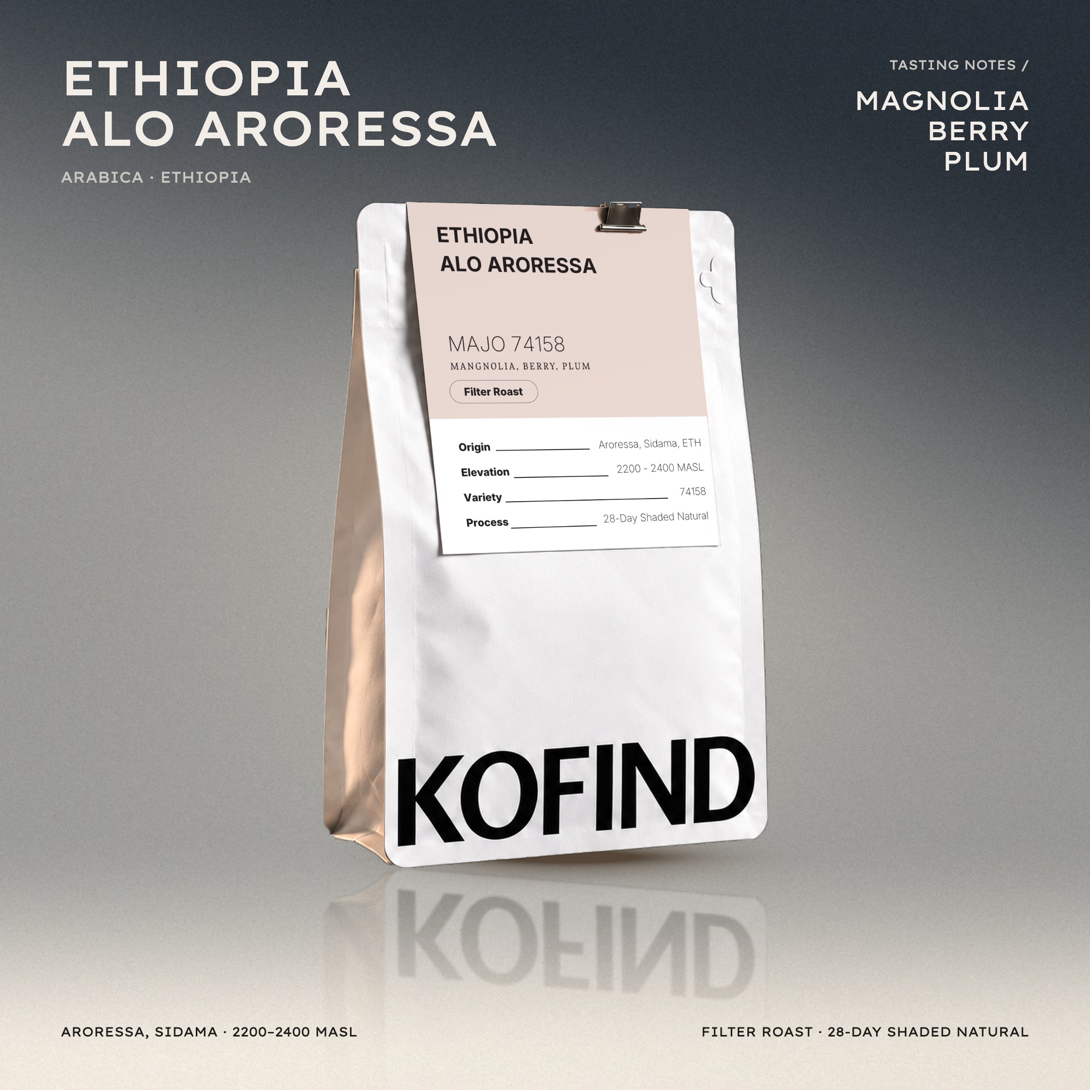Ethiopia Alo Aroressa Majo 74158