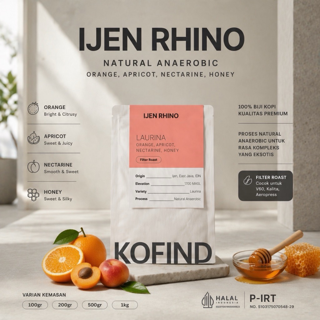 Ijen Rhino Laurina Natural Anaerobic